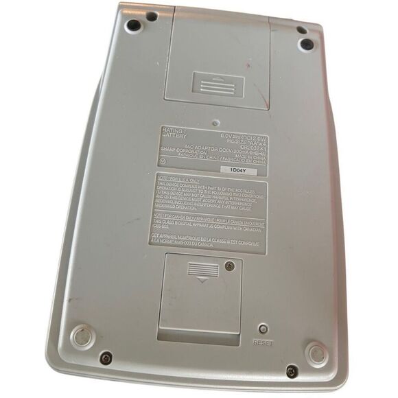 Sharp EL-1750V Printing Calculator No AC Cord *Works* - Picture 4 of 5